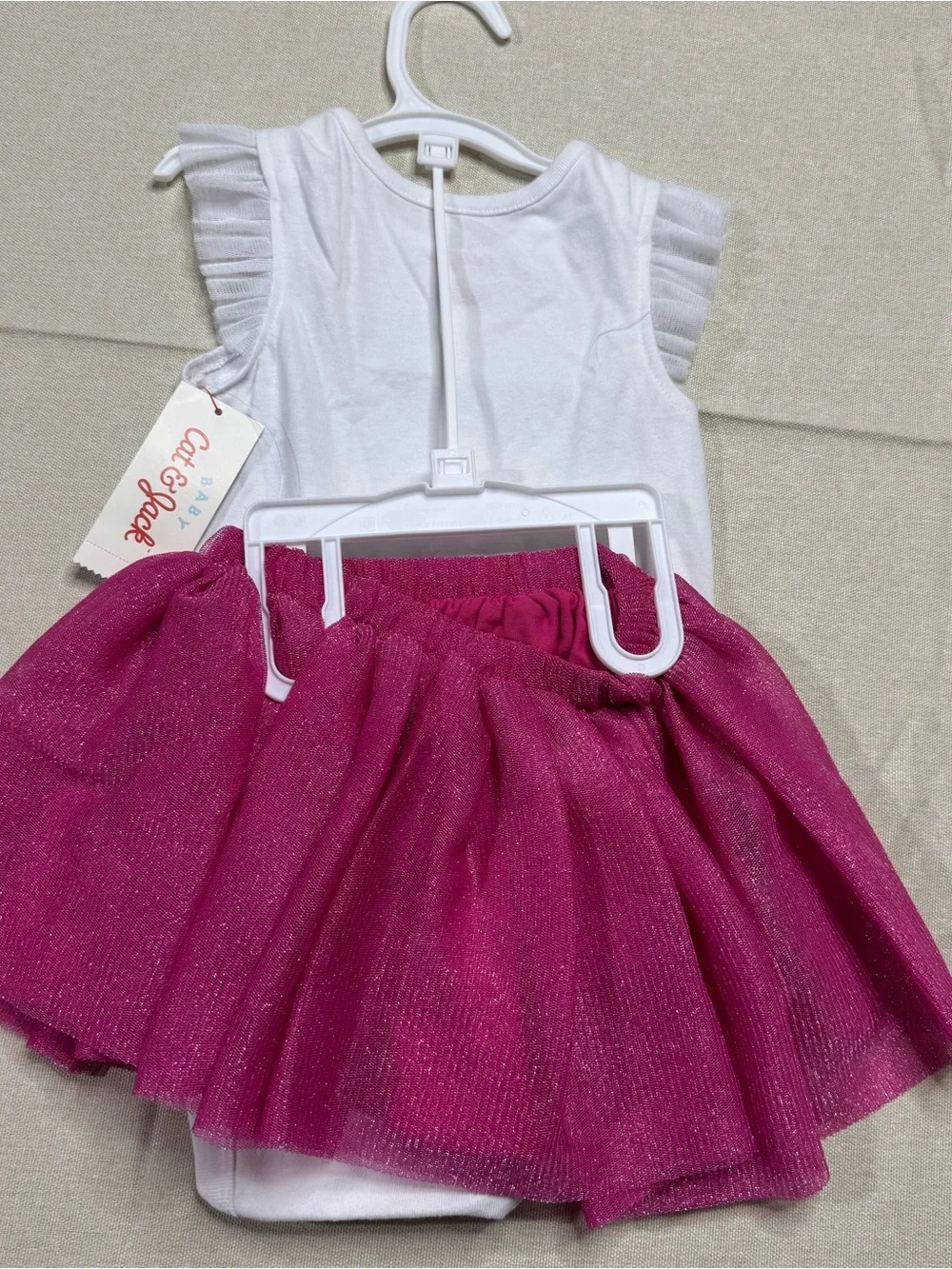 Girls 18-24 month Clothing Bundle Lot Carter’s Cat & Jack OshKosh NWT 8 Pc
